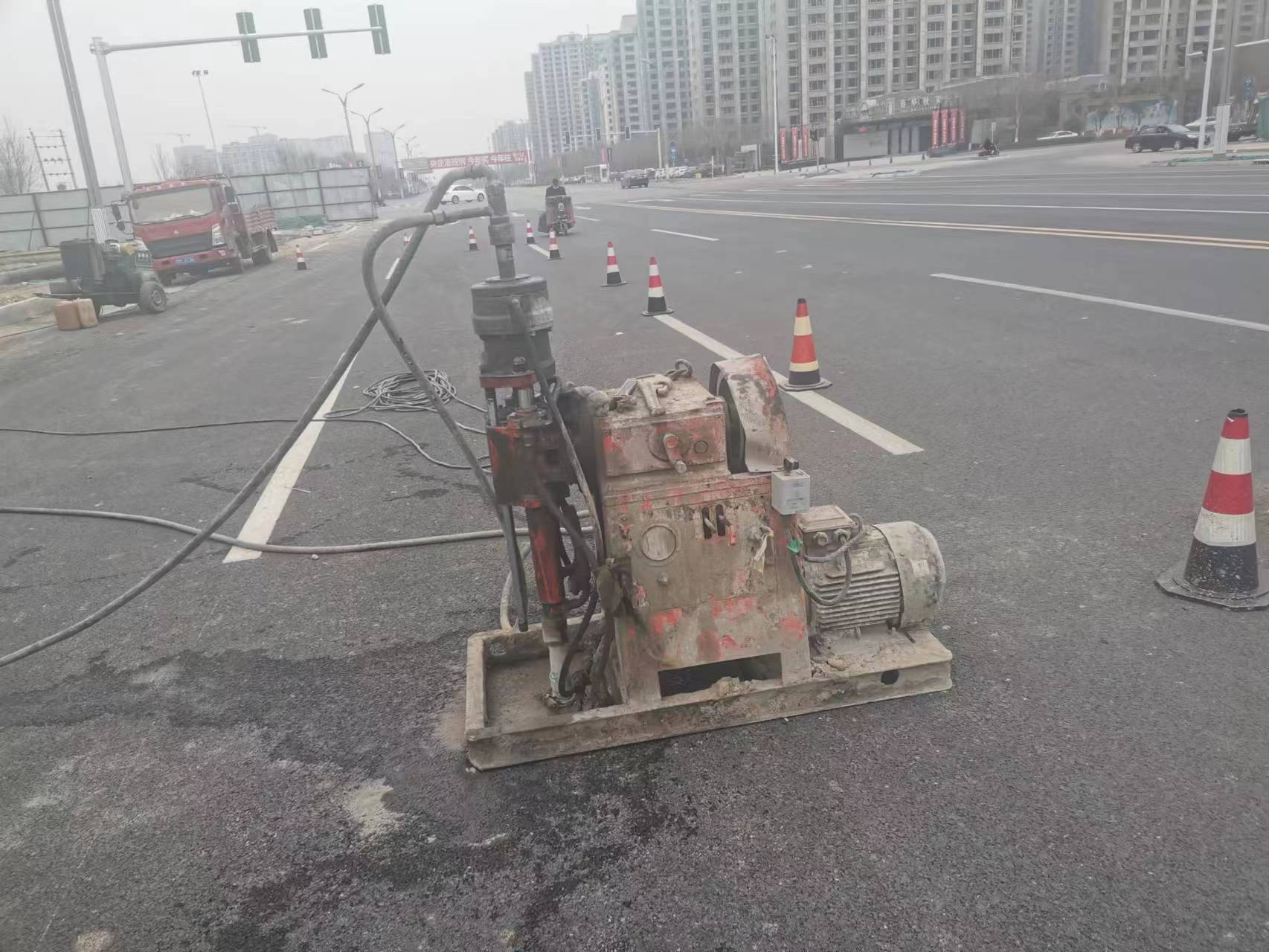 屏南路基注浆