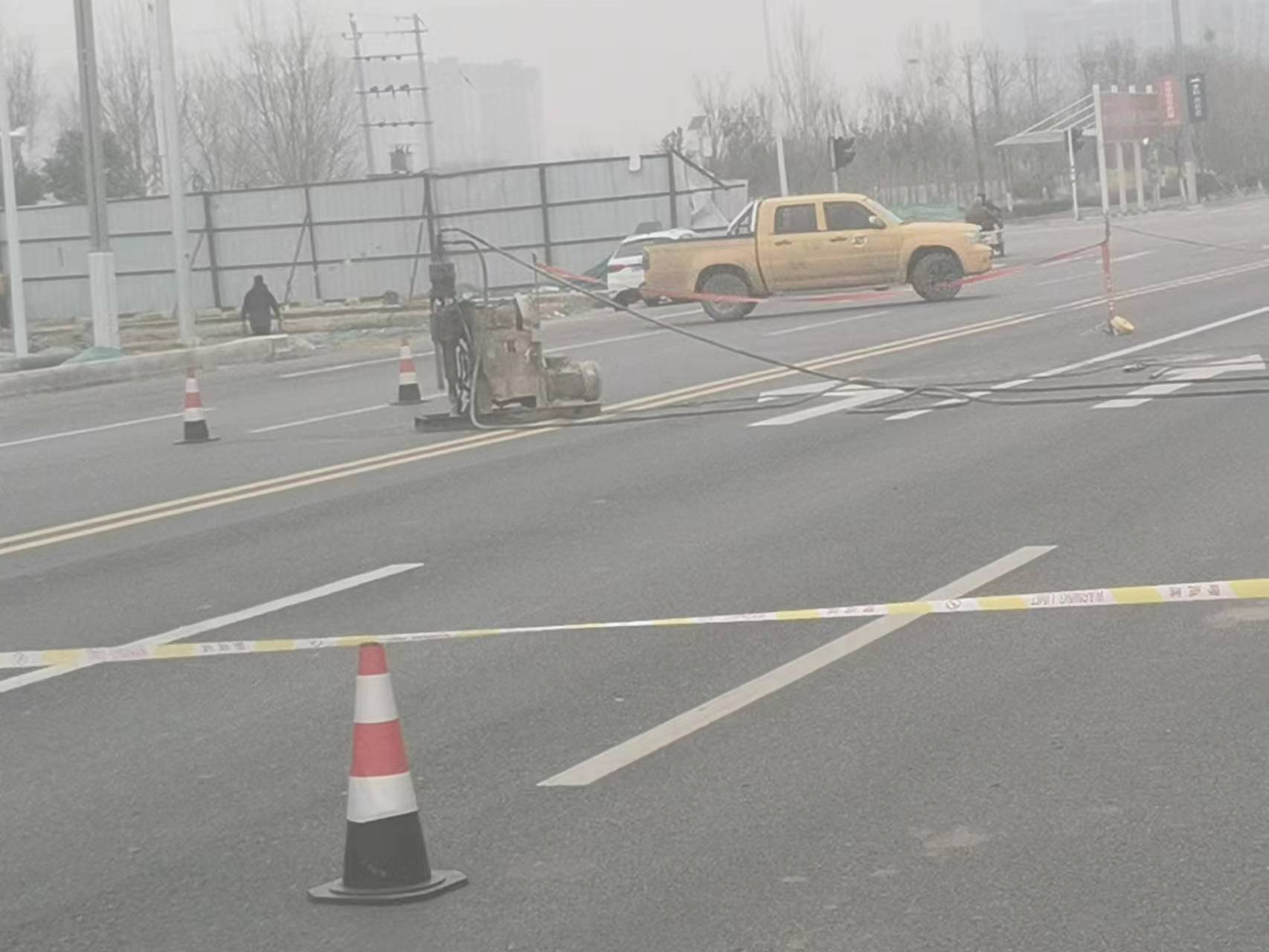 屏南马路注浆